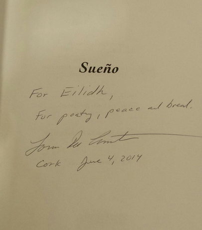 Lorna Dee Cervantes signed my book